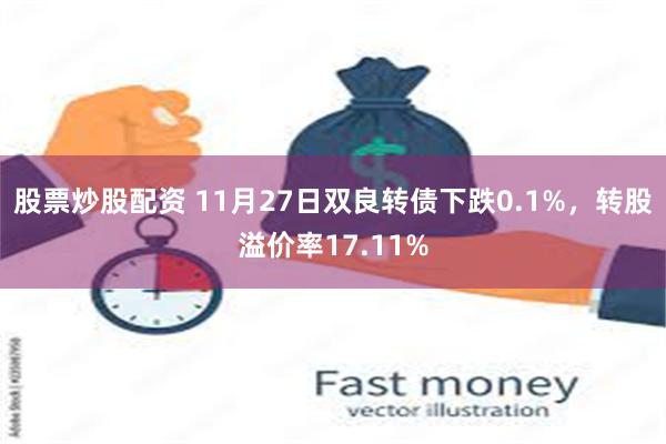股票炒股配资 11月27日双良转债下跌0.1%，转股溢价率17.11%